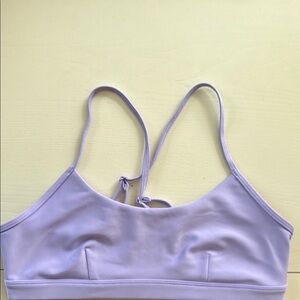 ALO Yoga Light Purple Airlift Bra